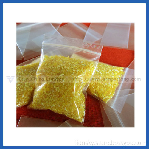 Romotional Cosmetic Plastic Ziplock Bag
